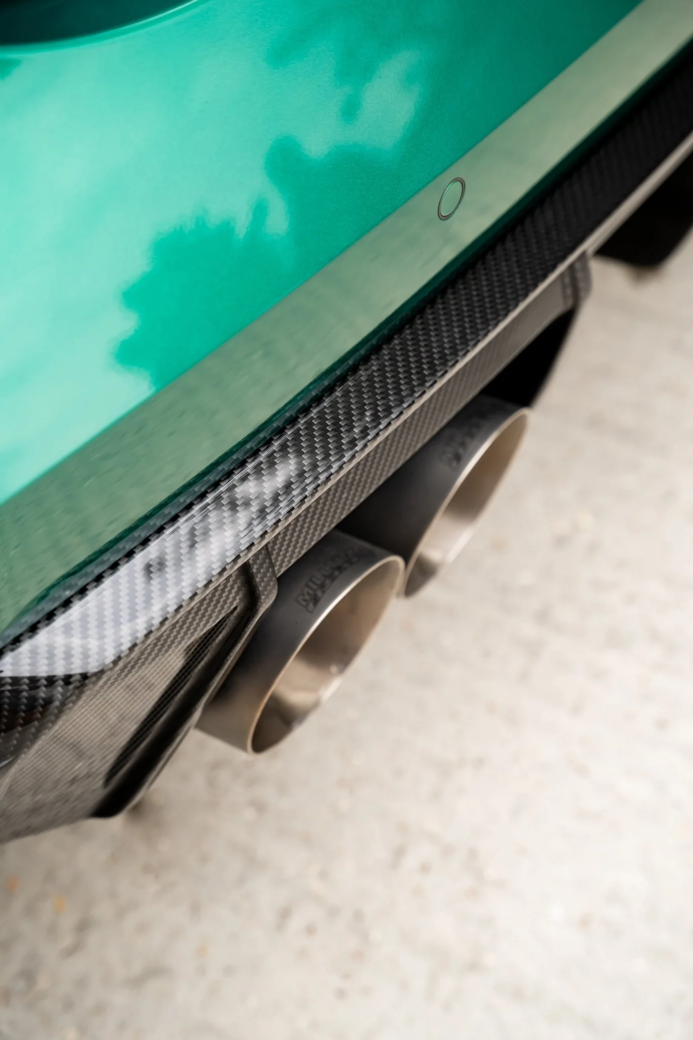 BMW G80 G81 M3 & G82 G83 M4 Pre-Preg Carbon Fibre Diffuser Outline Trim by TRE (2021+) - Image 6