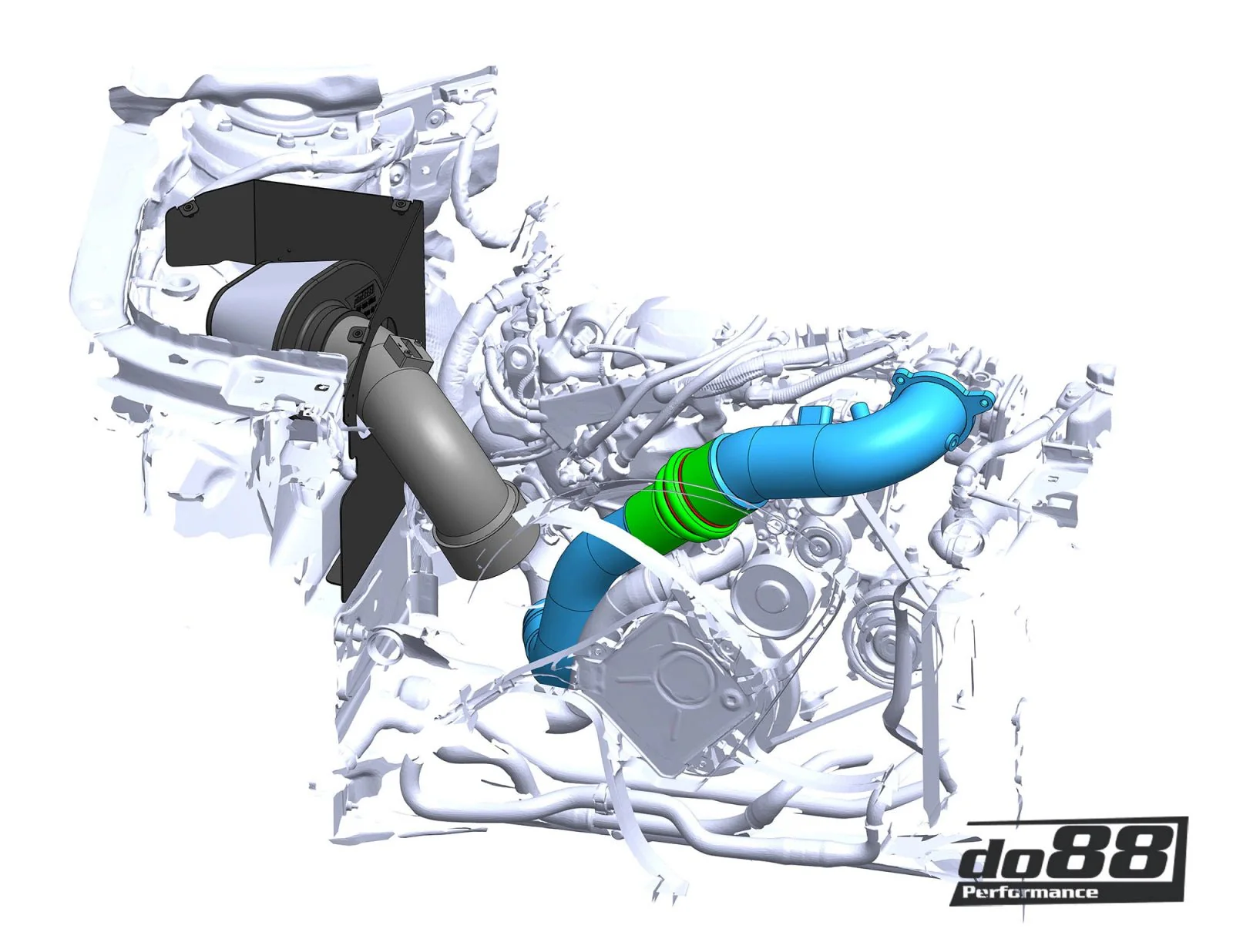 do88 Charge Pressure Pipe Kit BMW F Series B58 Gen 1 - Image 10
