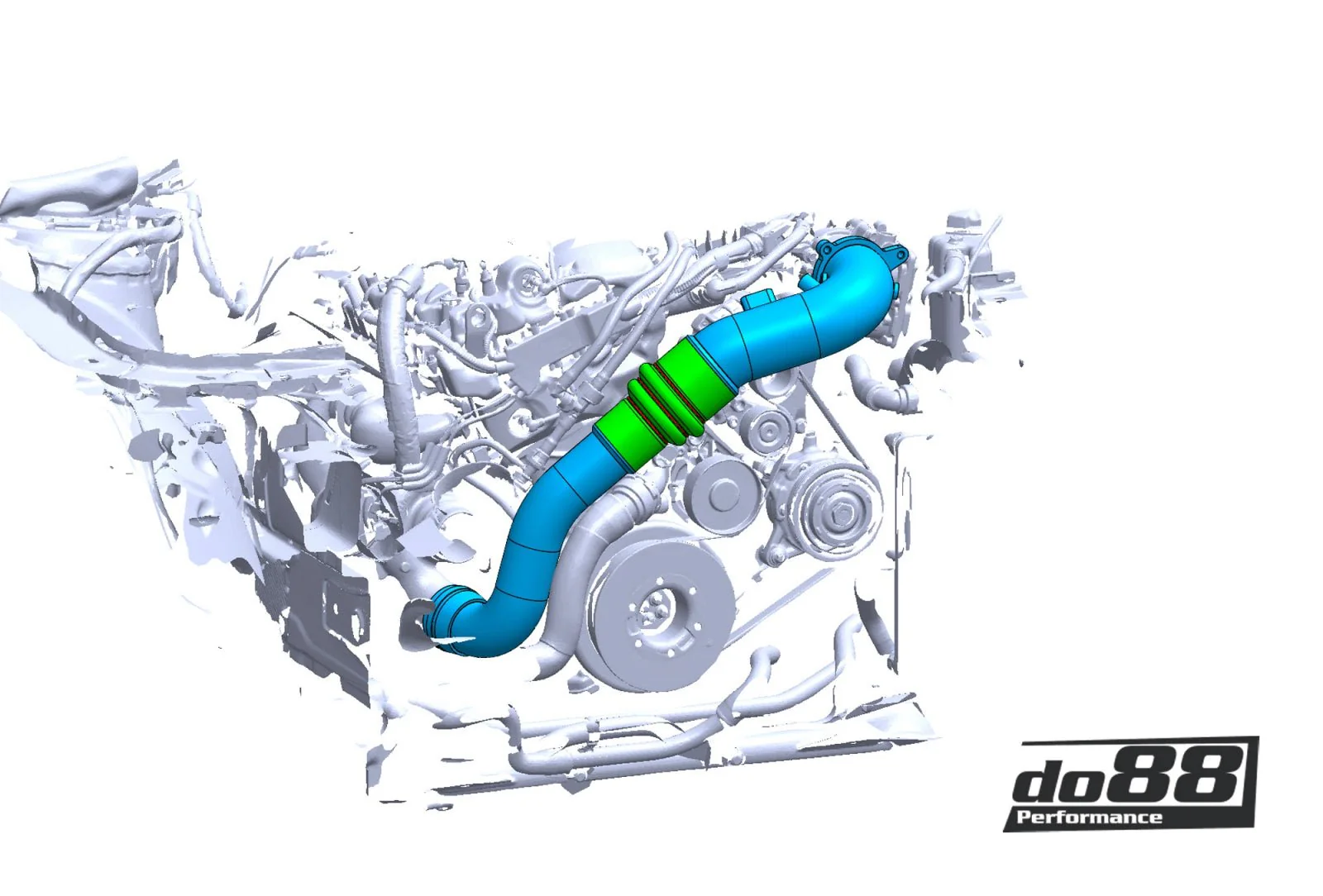 do88 Charge Pressure Pipe Kit BMW F Series B58 Gen 1 - Image 9