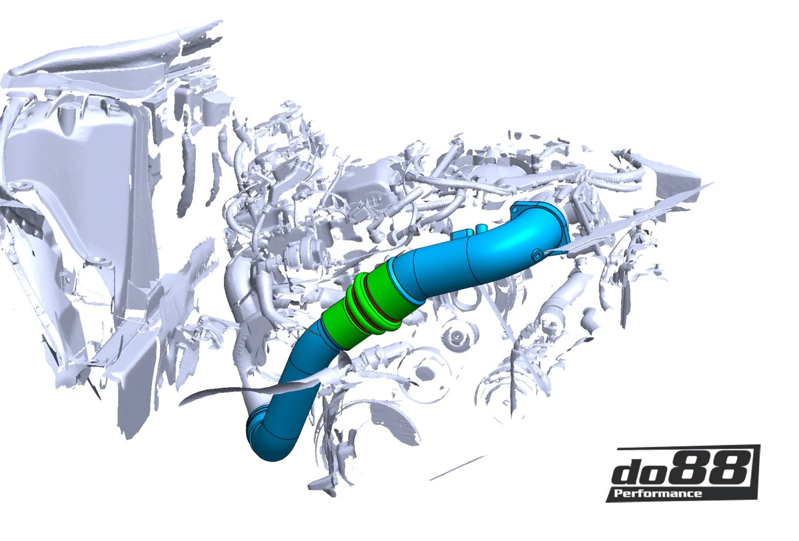 do88 Performance Charge Pipe BMW G Series B58 Gen 2 - Image 9