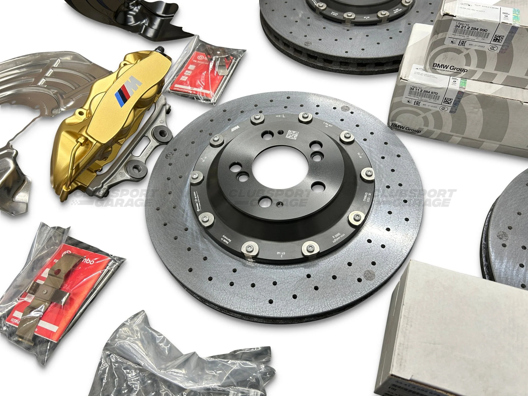Genuine BMW Carbon Ceramic Brake Conversion Retrofit Kit F8X M2 M3 M4 - Image 5