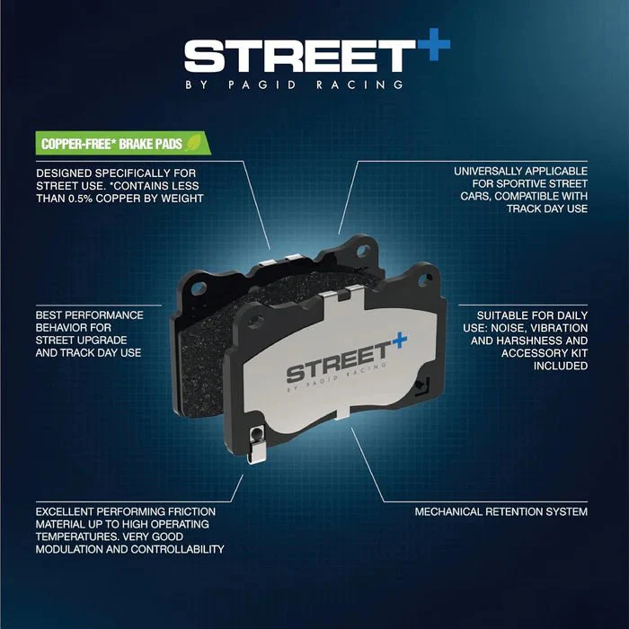 Pagid Street+ Rear Pads – BMW G87 M2 G80 M3 G82 M4 - Image 3