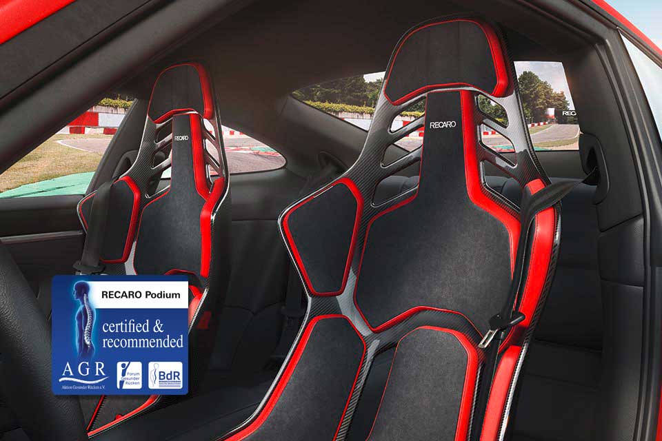 Recaro Podium Carbon Fibre Bucket Seat - Image 7