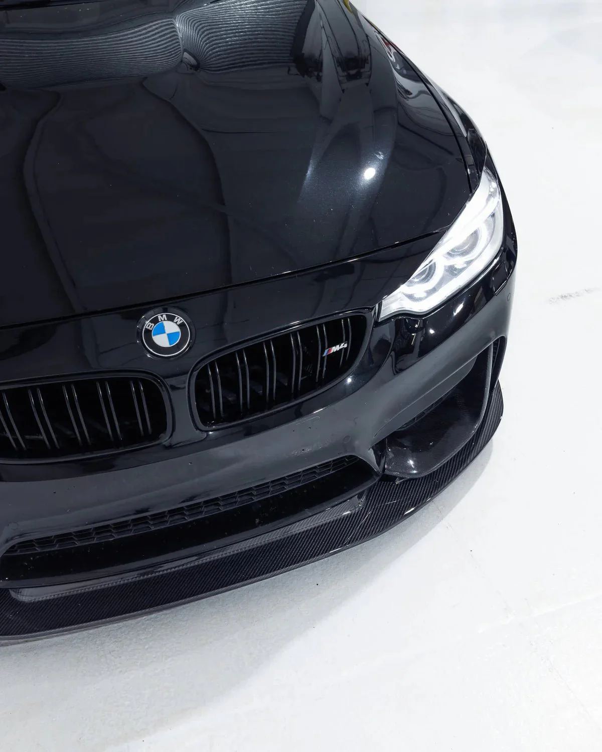 TRE GT V2 Pre-preg Carbon Fibre Performance Front Splitter for BMW F80 M3 & F82 F83 M4 - Image 2